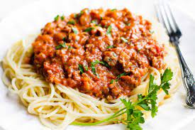Spaghetti Bolognese: