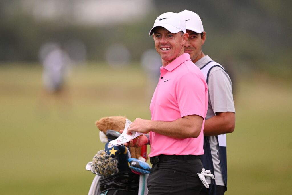 US Open Rory McIlroy in contention after second round