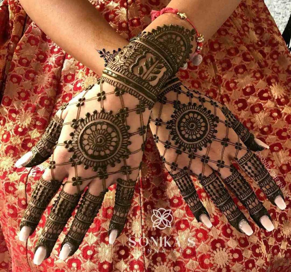 Easy and Beautiful Bridal Mehndi Designs: