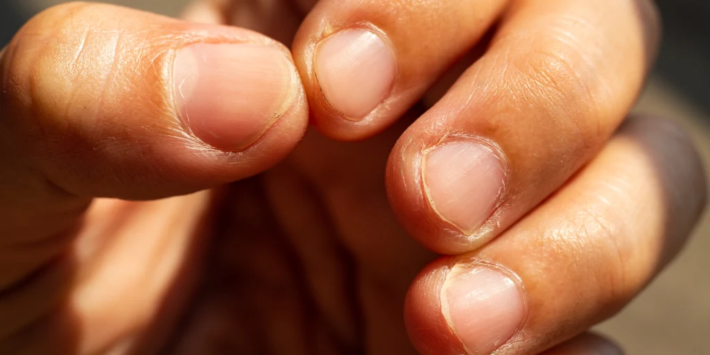 See a doctor if you have any concerns about your nails: