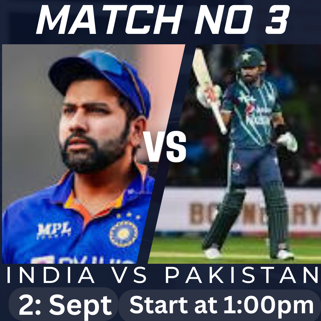 Pakistan vs India.