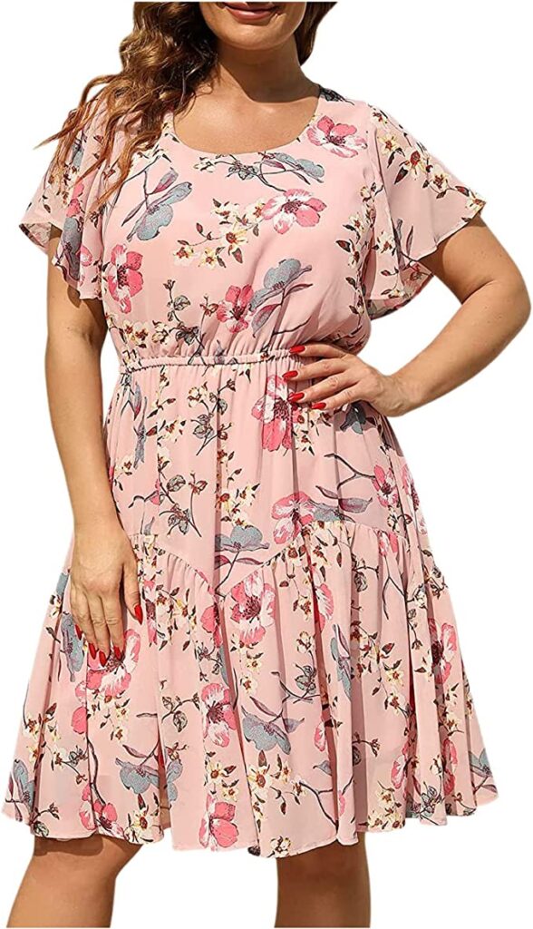 Cotton Summer Dress For Over 50s