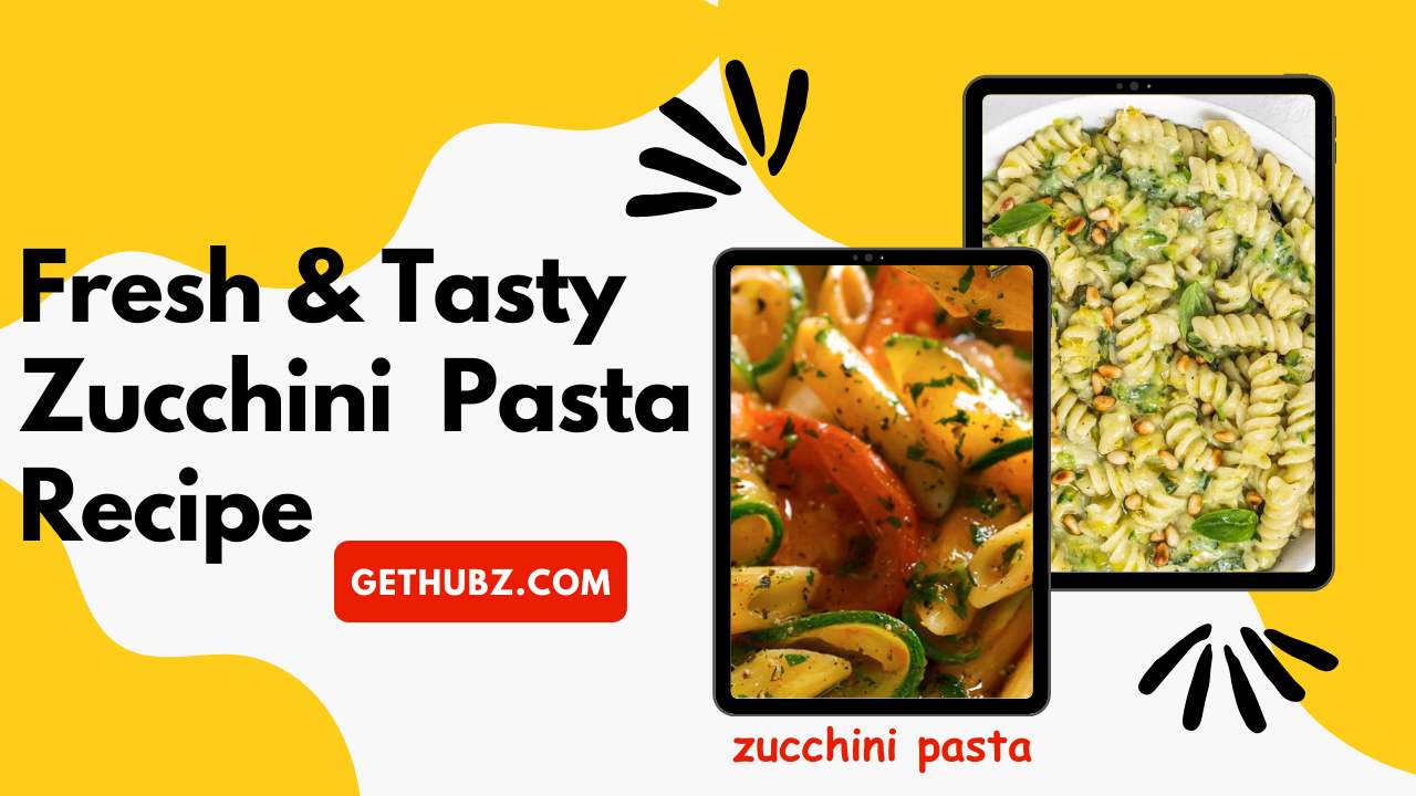 Tasty and Easy Zucchini Pasta Recipe Vegan and Paleo Options Stanley Tucci Inspired