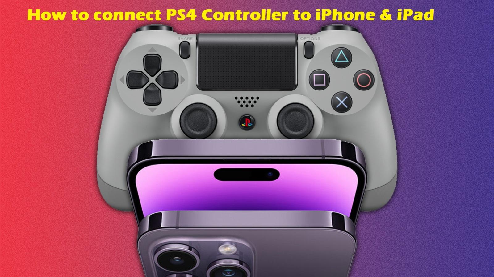 How to connect PS4 Controller to iPhone & iPad