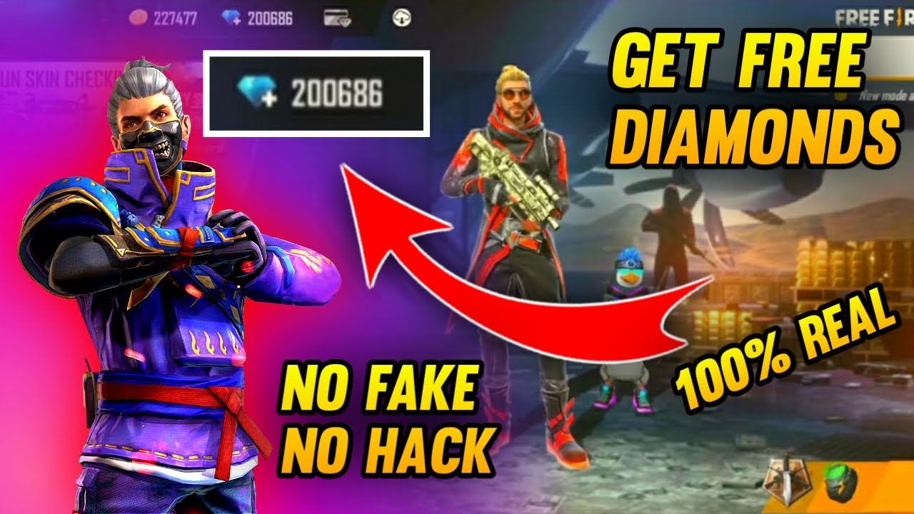 How to get Unlimited Free Fire diamonds 99999 Free?