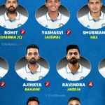 India Tour Of West Indies Test Squad 2023