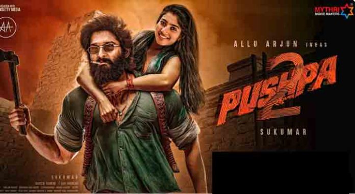 Pushpa 2 Movie in Hindi and Telugu Allu Arjun and-Rashmika-Mandana