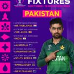 Pakistan World Cup Matches Schedule Date & Venue