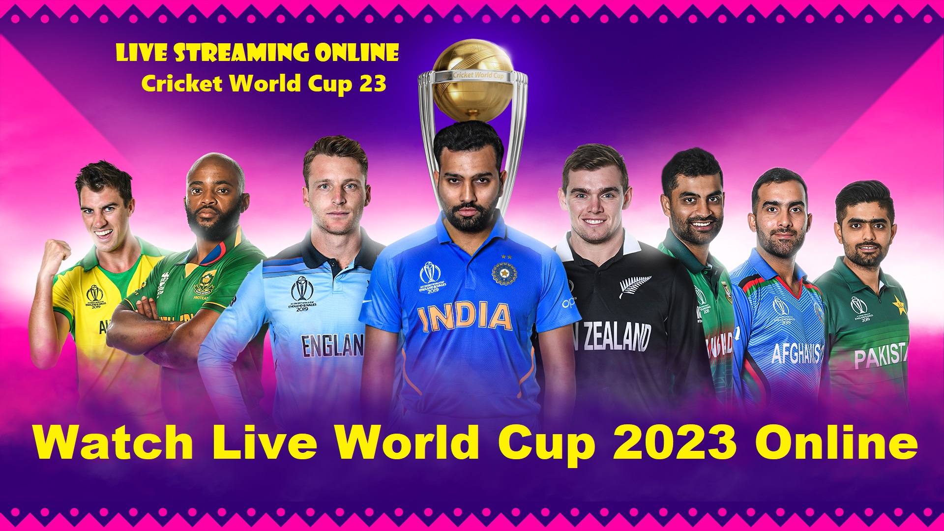 Watch Live cricket world cup 2023 live streaming online hd Video