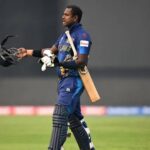 Sri Lanka’s Angelo Mathews becomes first batter in history to be dismissed under timed out rule