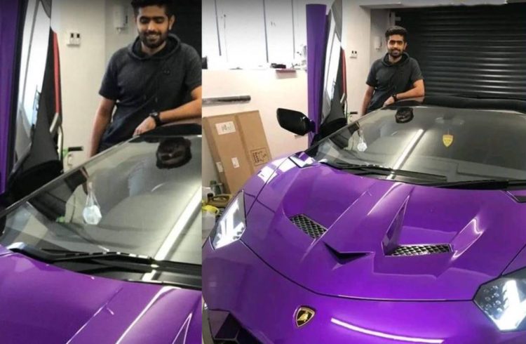 Babar Azam's Swanky New Ride Pakistani Cricketer Flaunts His Lamborghini Aventador