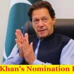 Imran Khan's Nomination Papers for General Elections 2024