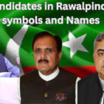 Pti Candidates in Rawalpindi with symbols and Names Election 2024