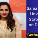 Decoding the Complexity: Sania Mirza's Unveiling Statement on Divorce