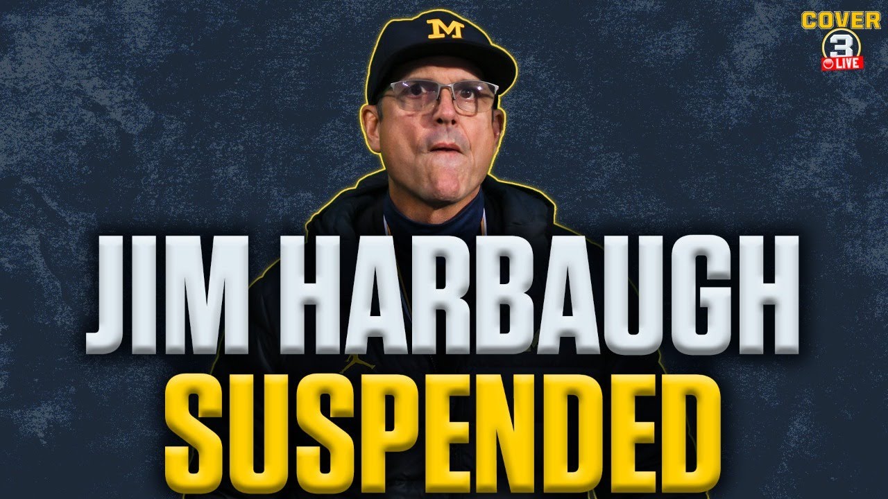 Why Big Ten suspended Michigan's Jim Harbaugh and what's next