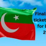 Finalized PTI ticket holders for Lahore 2024