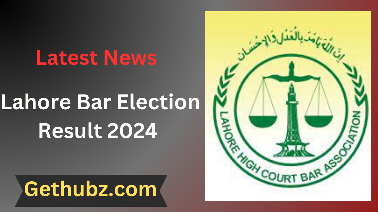 Lahore Bar Election Result 2024.