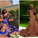 Dress to Impress Embrace the Glamour of Ankara Long Gowns with 2024's Top Trends