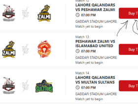 PSL-9 Tickets Online Booking 2024